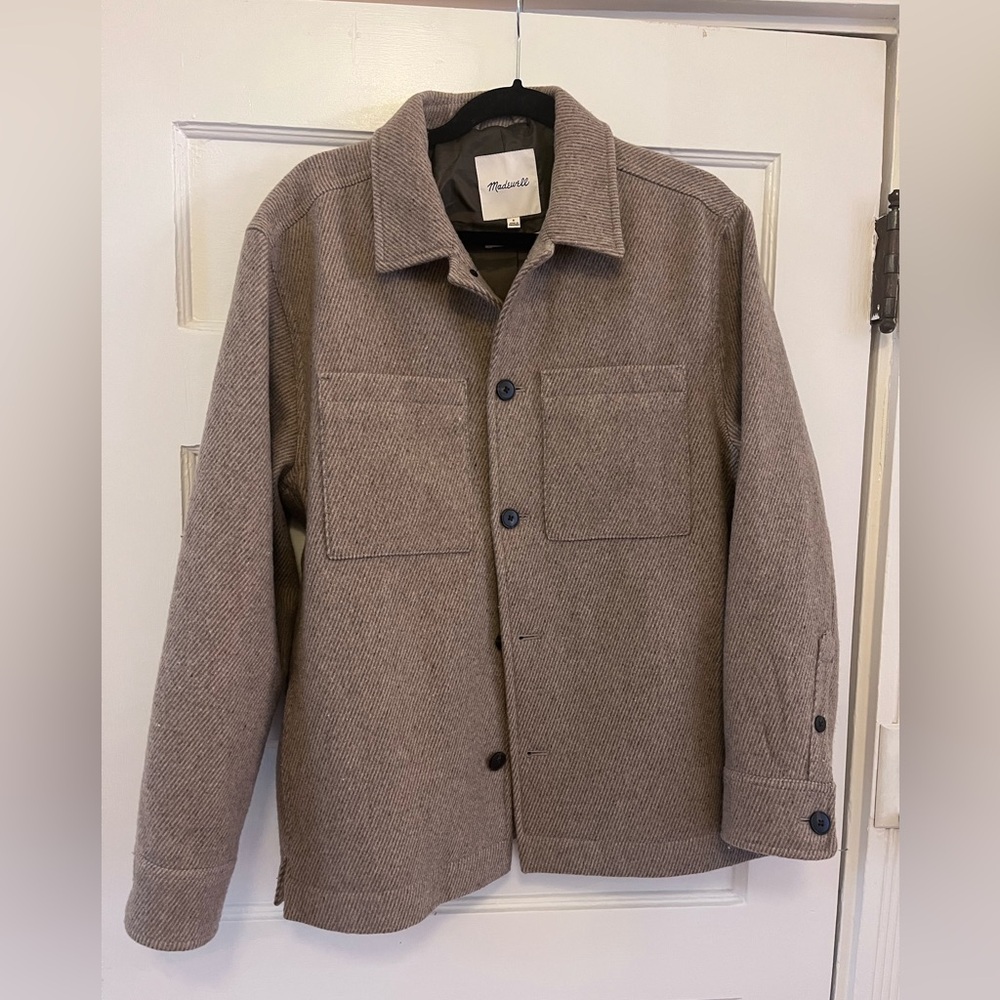 Madewell Brown Shirt Jacket
